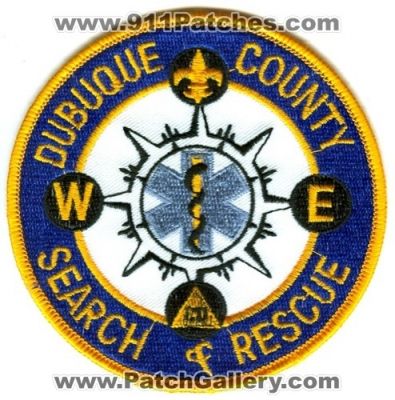 Dubuque County Search And Rescue (Iowa)
Scan By: PatchGallery.com
Keywords: sar & cd