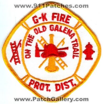 Genoa Kingston Fire Protection District (Illinois)
Scan By: PatchGallery.com
Keywords: g-k gk prot. dist. on the old galena trail department dept.