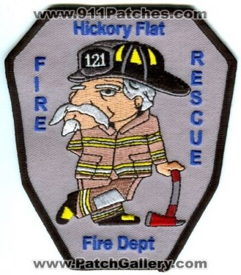 Hickory Flat Fire Department Patch (Mississippi)
[b]Scan From: Our Collection[/b]
Keywords: dept rescue 121