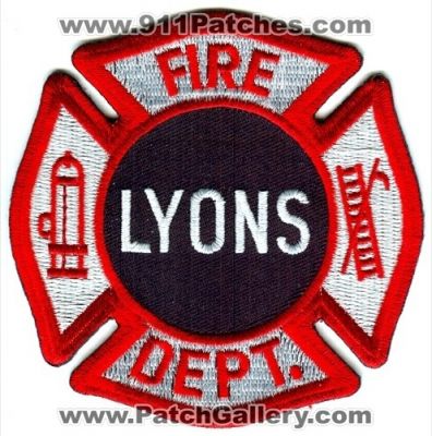 Lyons Fire Department (New Jersey)
Scan By: PatchGallery.com
Keywords: dept.