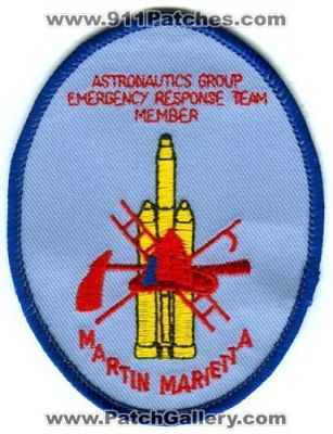 Martin Marietta Astronautics Group Emergency Response Team Member Patch (Colorado)
[b]Scan From: Our Collection[/b]
Keywords: ert nasa