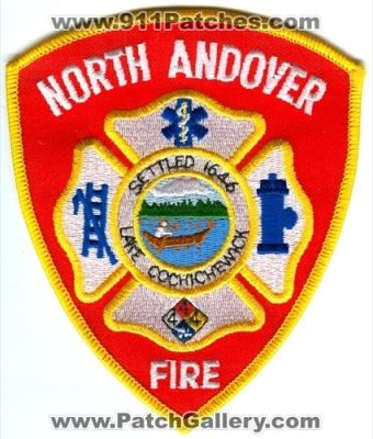 North Andover Fire Department Patch (Massachusetts)
Scan By: PatchGallery.com
Keywords: dept. lake cochichewick