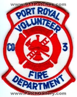 Port Royal Volunteer Fire Department Company 3 (Virginia)
Scan By: PatchGallery.com
