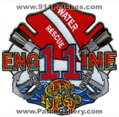 Saint Louis Fire Department Engine 11 Water Rescue (Missouri)
Scan By: PatchGallery.com
Keywords: stlfd st.l.f.d. dept. company co. station