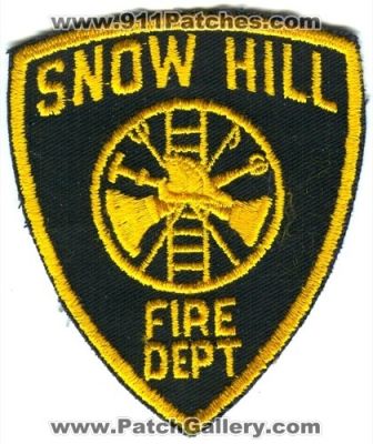 Snow Hill Fire Department (Maryland)
Scan By: PatchGallery.com
Keywords: dept