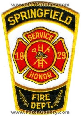 Springfield Fire Department (New Jersey)
Scan By: PatchGallery.com
Keywords: dept.
