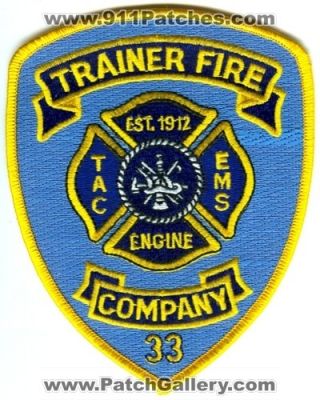Trainer Fire Company 33 (Pennsylvania)
Scan By: PatchGallery.com
Keywords: tac engine ems