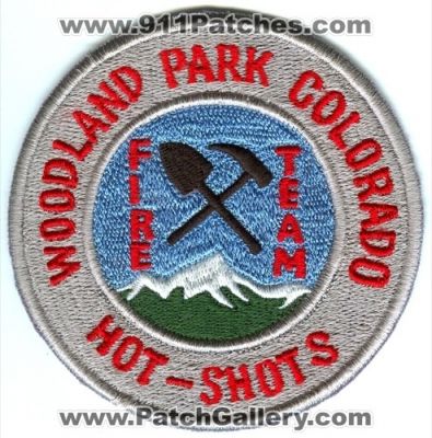 Woodland Park Hot Shots Wildland Fire Team Patch (Colorado) (Reproduction)
Scan By: PatchGallery.com
Keywords: hotshots