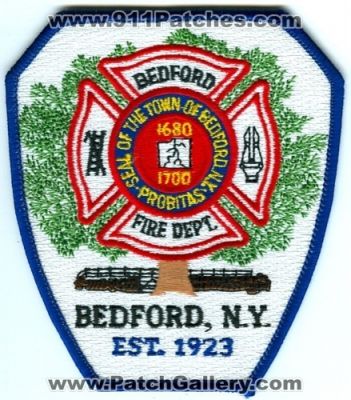 Bedford Fire Department Patch (New York)
Scan By: PatchGallery.com
Keywords: dept. town of n.y.