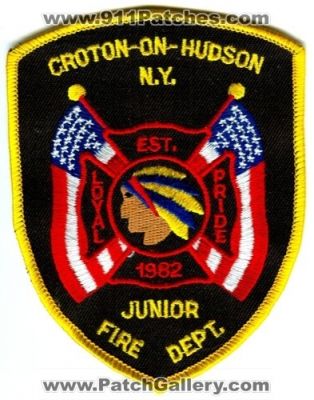 Croton-on-Hudson Fire Department Junior Patch (New York)
Scan By: PatchGallery.com
Keywords: n.y. dept.