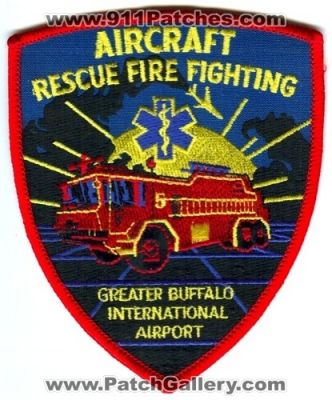 Greater Buffalo International Airport Aircraft Rescue FireFighting ARFF Patch (New York)
Scan By: PatchGallery.com
Keywords: cfr crash fire firefighter