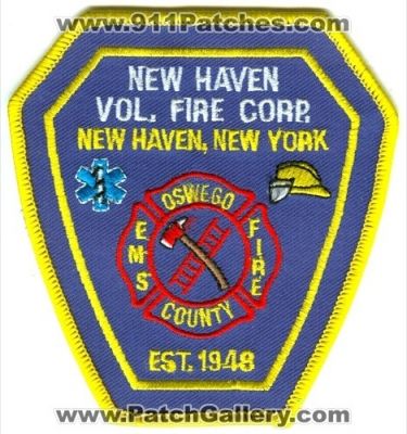 New Haven Volunteer Fire Corp (New York)
Scan By: PatchGallery.com
Keywords: vol. corp. ems
