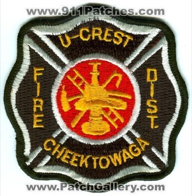 U-Crest Fire District (New York)
Scan By: PatchGallery.com
Keywords: dist. cheektowaga ucrest