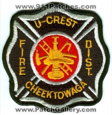 U-Crest Fire District (New York)
Scan By: PatchGallery.com
Keywords: dist. cheektowaga ucrest