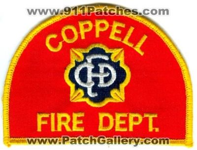 Coppell Fire Department (Texas)
Scan By: PatchGallery.com
Keywords: dept.