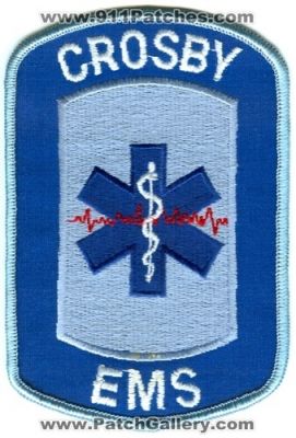 Crosby EMS (Texas)
Scan By: PatchGallery.com
Keywords: emergency medical services