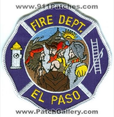 El Paso Fire Department Patch (Texas)
Scan By: PatchGallery.com
Keywords: dept.