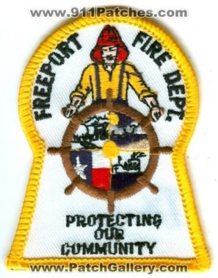 Freeport Fire Department (Texas)
Scan By: PatchGallery.com
Keywords: dept.