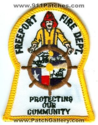 Freeport Fire Department (Texas)
Scan By: PatchGallery.com
Keywords: dept.