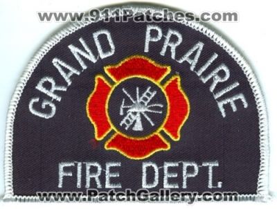 Grand Prairie Fire Department (Texas)
Scan By: PatchGallery.com
Keywords: dept.