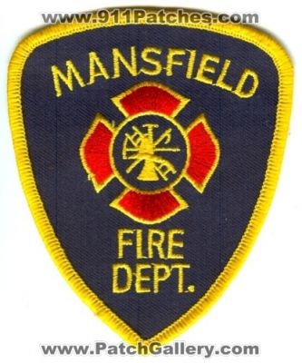 Mansfield Fire Department (Texas)
Scan By: PatchGallery.com
Keywords: dept.