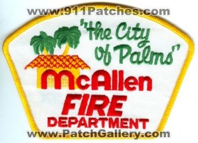 McAllen Fire Department (Texas)
Scan By: PatchGallery.com
