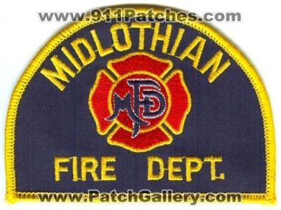 Midlothian Fire Department (Texas)
Scan By: PatchGallery.com
Keywords: dept.