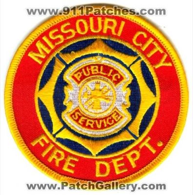 Missouri City Fire Department Patch (Texas)
Scan By: PatchGallery.com
Keywords: dept. public service