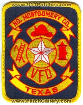 North Montgomery County Volunteer Fire Department Patch (Texas)
Scan By: PatchGallery.com
Keywords: no. co. vfd dept.
