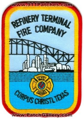 Refinery Terminal Fire Company Patch (Texas)
Scan By: PatchGallery.com
Keywords: co. department dept. corpus christi