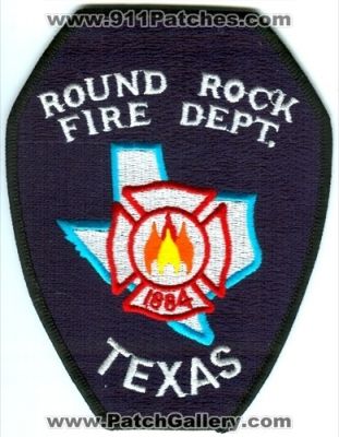 Round Rock Fire Department (Texas)
Scan By: PatchGallery.com
Keywords: dept.