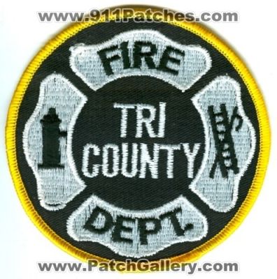 Tri County Fire Department Patch (Texas)
Scan By: PatchGallery.com
Keywords: co. dept.