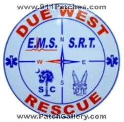 Due West Rescue (South Carolina)
Thanks to Brian Melancon for this scan.
Keywords: e.m.s. ems s.r.t. srt sc