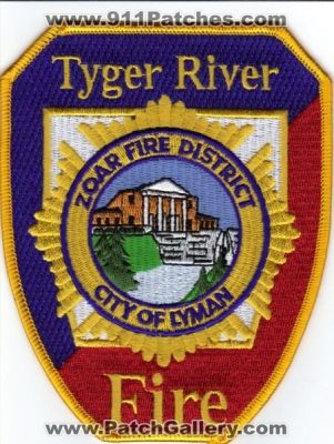 Tyger River Fire (South Carolina)
Thanks to Brian Wall for this scan.
Keywords: zoar district city of lyman