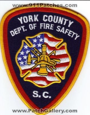 York County Department of Fire Safety (South Carolina)
Thanks to Brian Wall for this scan.
Keywords: dept. s.c.