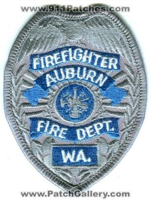 Auburn Fire Department FireFighter (Washington)
Scan By: PatchGallery.com
Keywords: dept. wa.