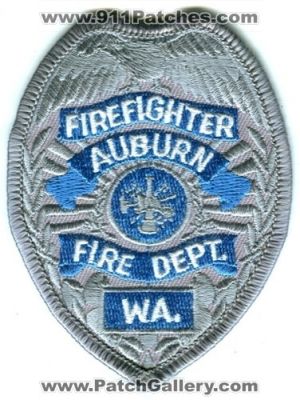 Auburn Fire Department FireFighter (Washington)
Scan By: PatchGallery.com
Keywords: dept. wa.