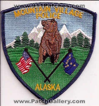 Mountain Village Police (Alaska)
Thanks to EmblemAndPatchSales.com for this scan.
