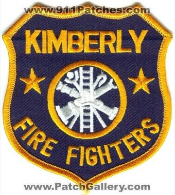 Kimberly Fire Fighters (Alabama)
Scan By: PatchGallery.com
Keywords: firefighters