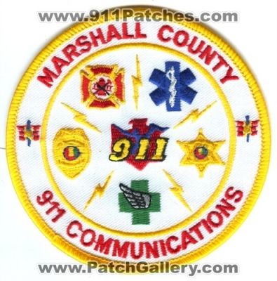 Marshall County 911 Communications Fire EMS Police Sheriff (Alabama)
Scan By: PatchGallery.com
