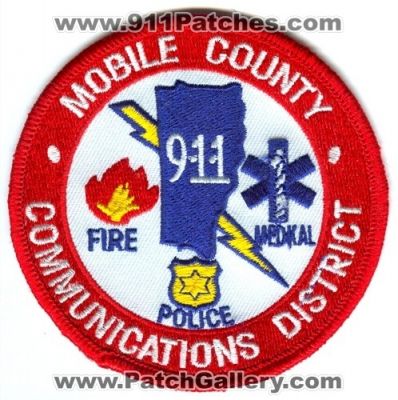 Mobile County Communications District 911 Fire Medical Police (Alabama)
Scan By: PatchGallery.com
