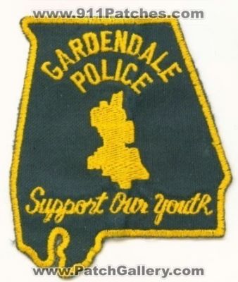 Gardendale Police (Alabama)
Thanks to apdsgt for this scan.
