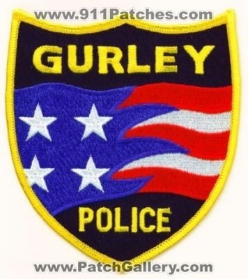 Gurley Police (Alabama)
Thanks to apdsgt for this scan.
