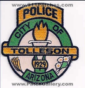 Tolleson Police (Arizona)
Thanks to EmblemAndPatchSales.com for this scan.
Keywords: city of