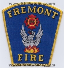 Fremont Fire (California)
Thanks to PaulsFirePatches.com for this scan.
