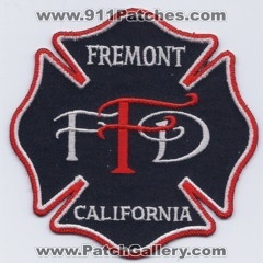 Fremont Fire Department (California)
Thanks to PaulsFirePatches.com for this scan.
Keywords: ffd