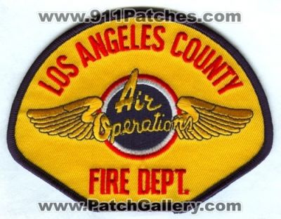 Los Angeles County Fire Department Air Operations (California)
Scan By: PatchGallery.com
Keywords: dept. helicopter