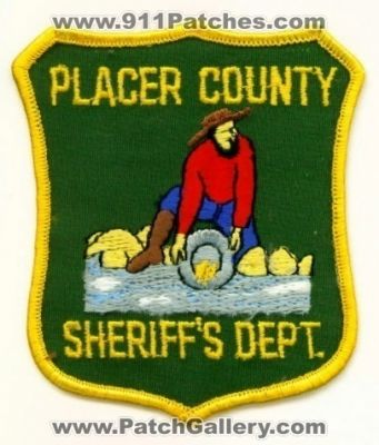 Placer County Sheriff's Department (California)
Thanks to apdsgt for this scan.
Keywords: sheriffs dept.