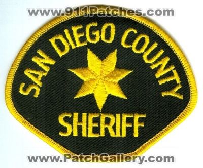 San Diego County Sheriff (California)
Scan By: PatchGallery.com
