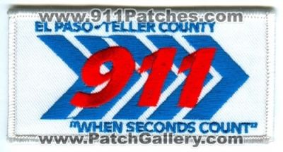 El Paso Teller County 911 Fire Police Patch (Colorado)
[b]Scan From: Our Collection[/b]
